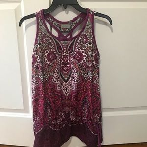 Athlete work out tank